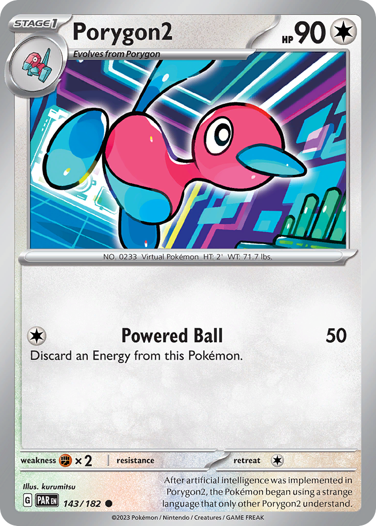 Porygon2 143/182 Paradox Rift