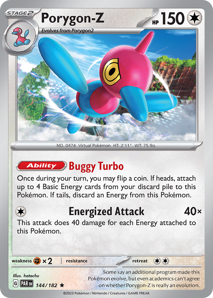 Porygon-Z 144/182 Paradox Rift