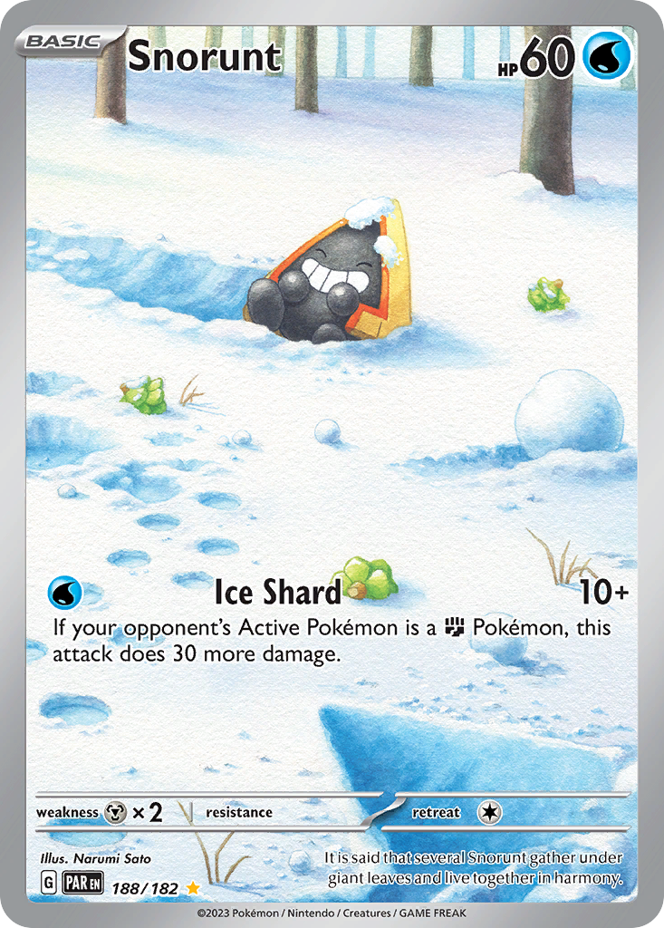 Snorunt 188/182 Paradox Rift