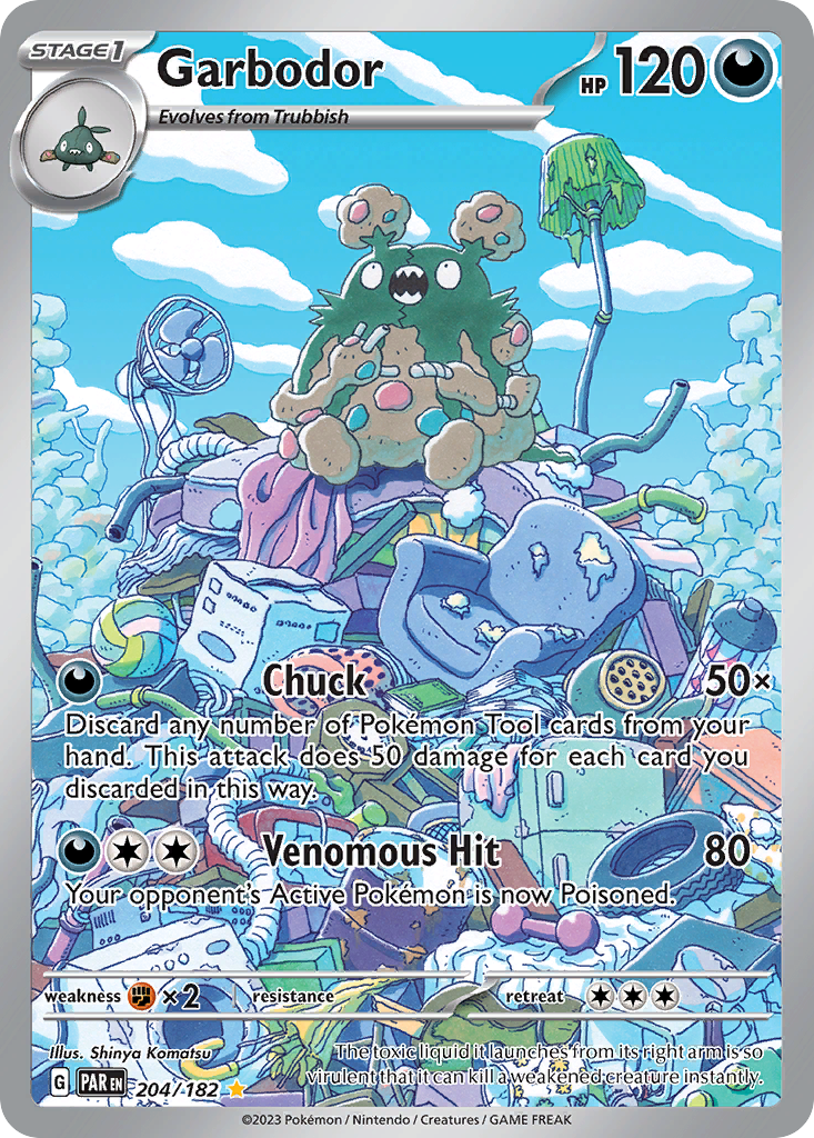 Garbodor 204/182 Paradox Rift