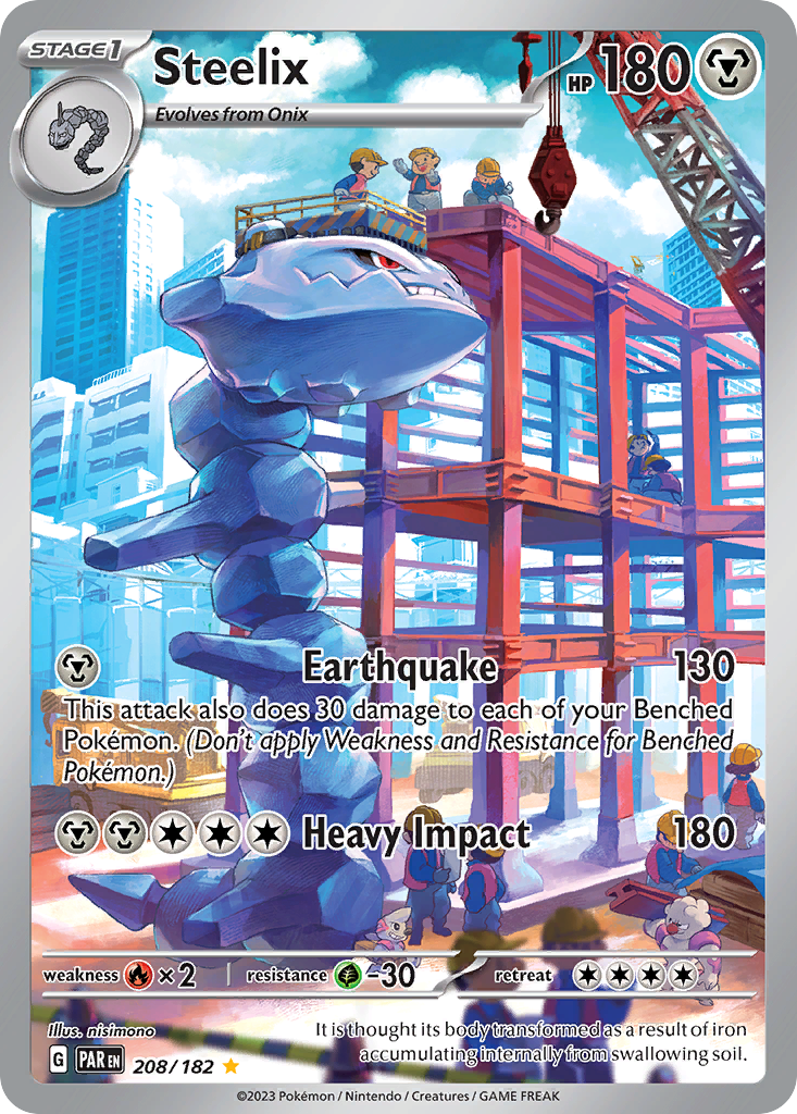 Steelix 208/182 Paradox Rift