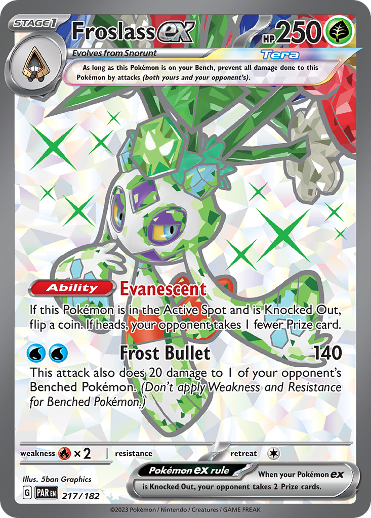 Froslass ex 217/182 Paradox Rift