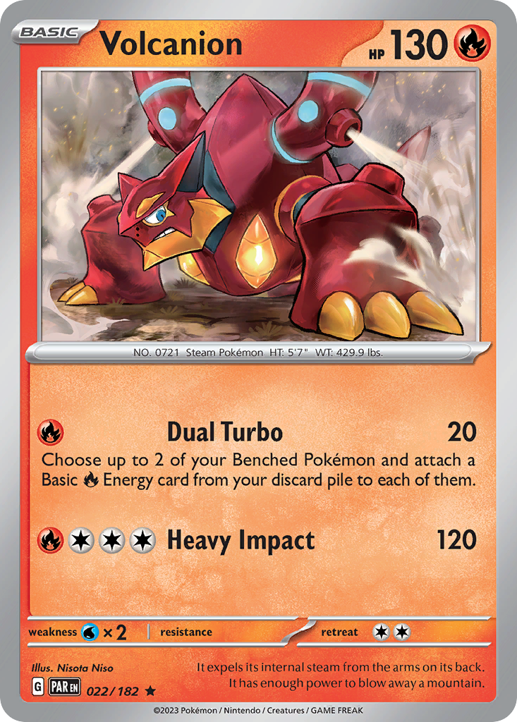 Volcanion 022/182 Paradox Rift