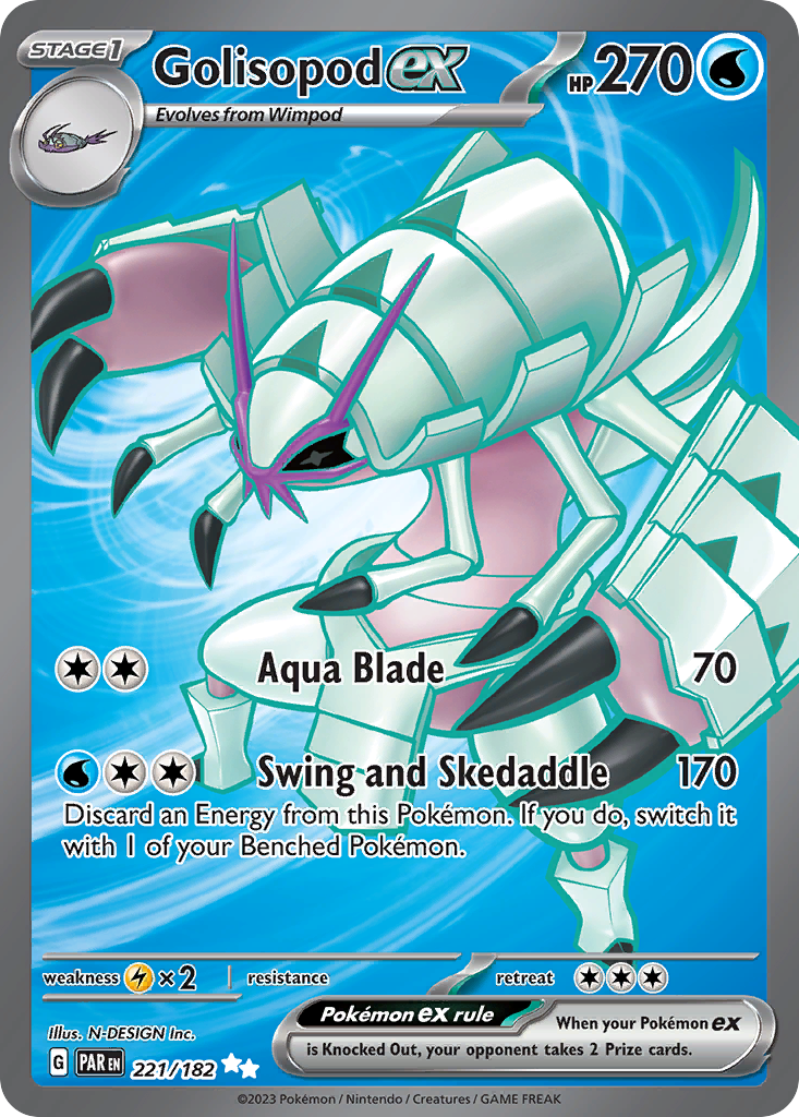 Golisopod ex 221/182 Paradox Rift