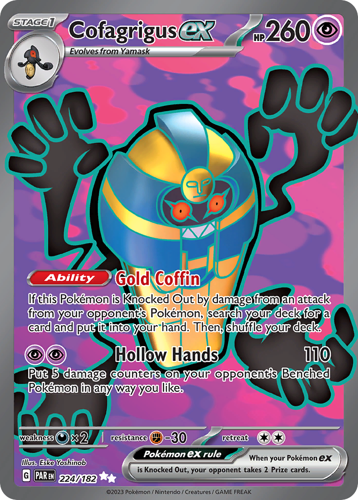 Cofagrigus ex 224/182 Paradox Rift