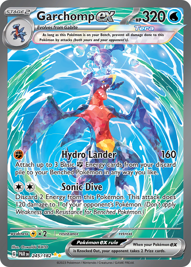 Garchomp ex 245/182 Paradox Rift