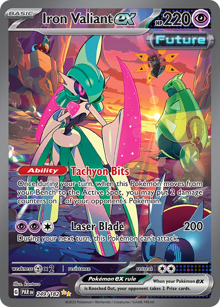 Iron Valiant ex 249/182 Paradox Rift