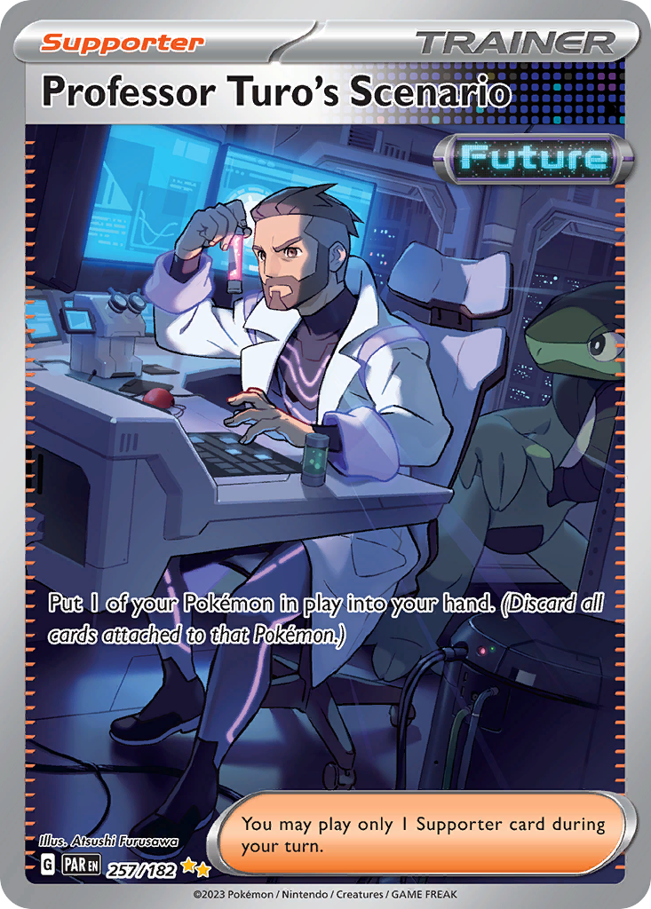 Professor Turo's Scenario 257/182 Paradox Rift