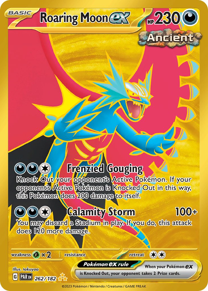 Roaring Moon ex 262/182 Paradox Rift