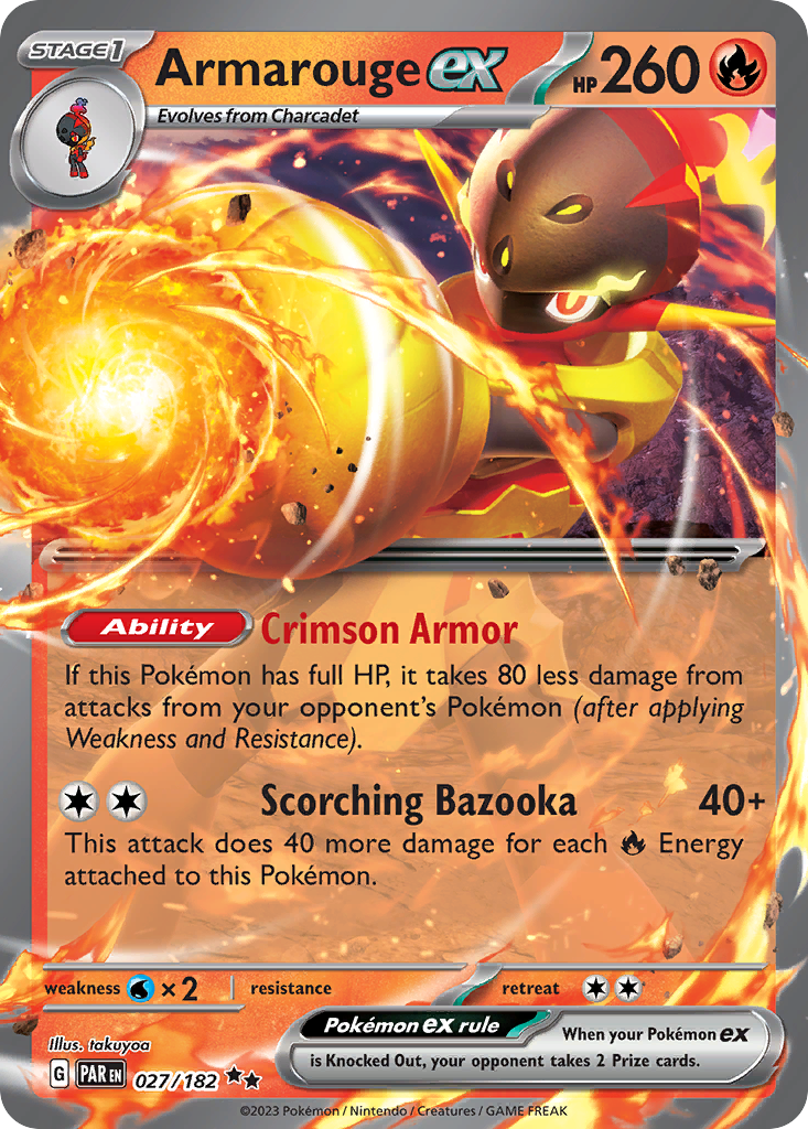 Armarouge ex 027/182 Paradox Rift