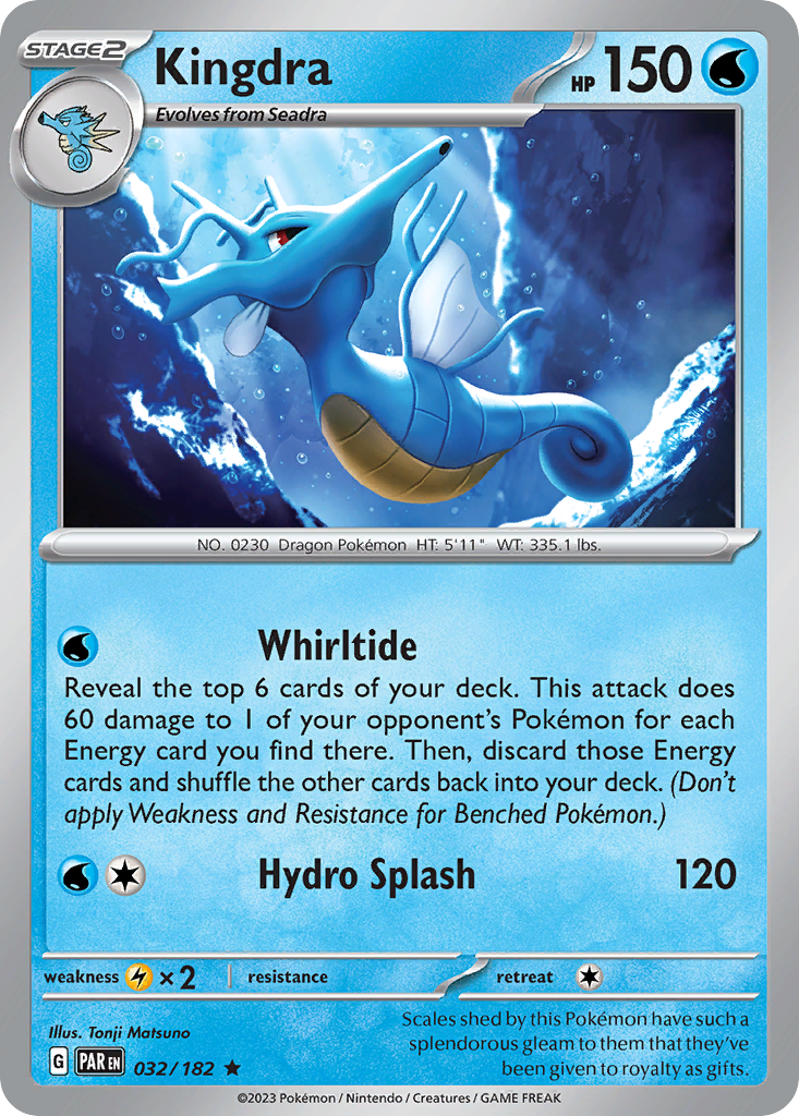 Kingdra 032/182 Paradox Rift