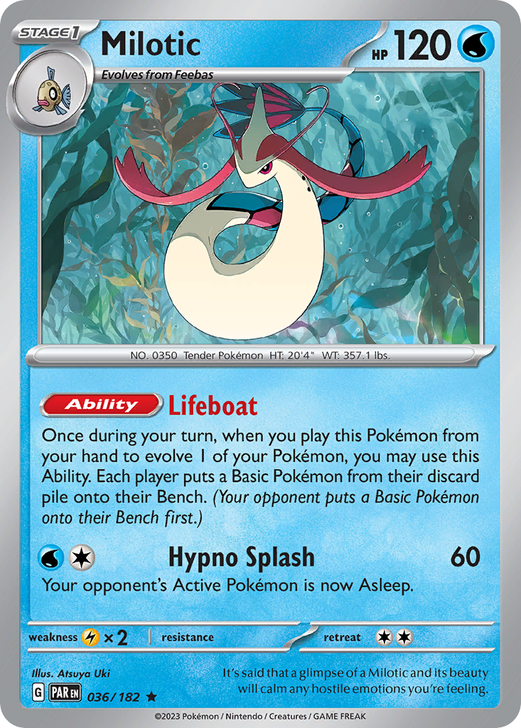Milotic 036/182 Paradox Rift