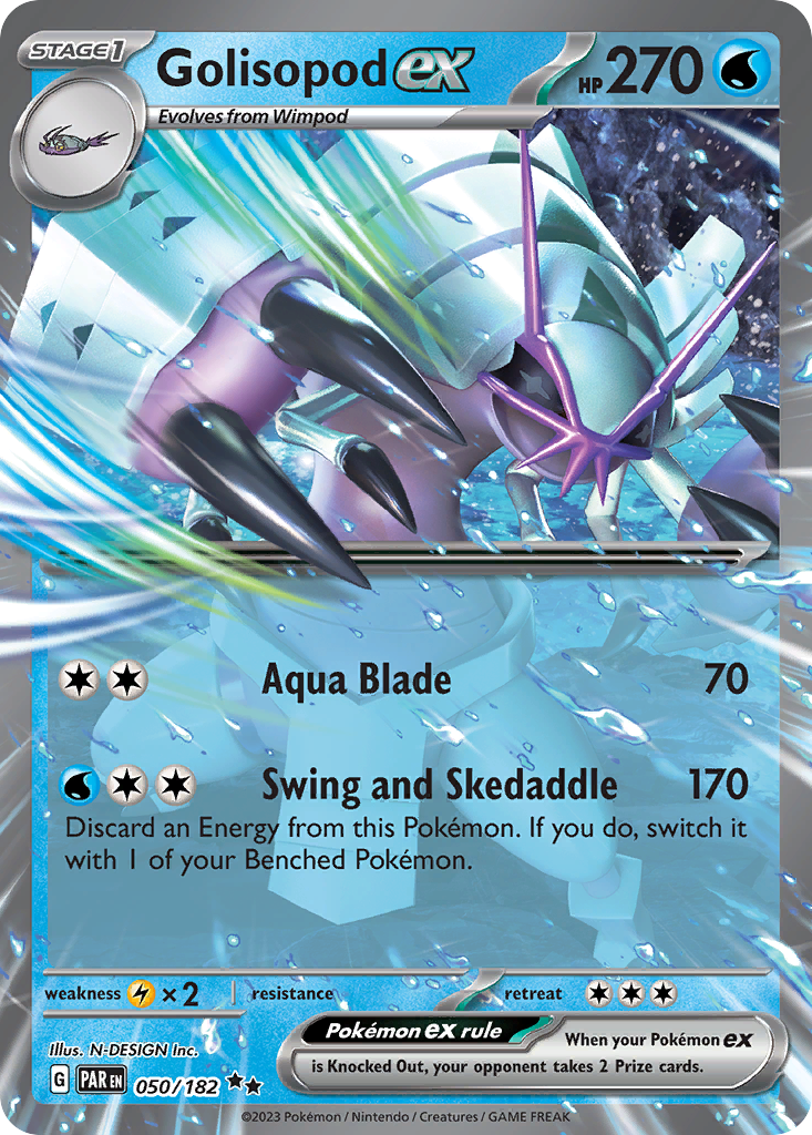 Golisopod ex 050/182 Paradox Rift
