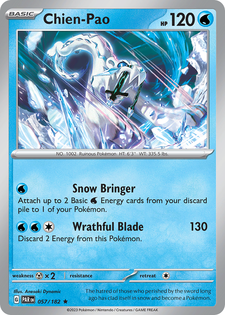 Chien-Pao 057/182 Paradox Rift