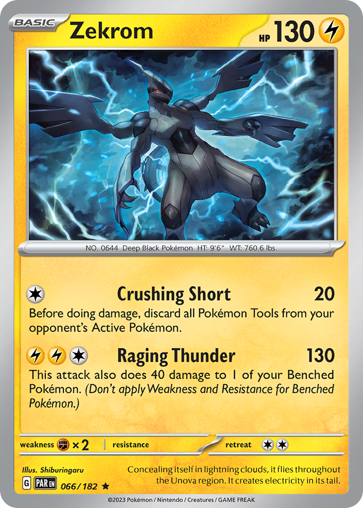 Zekrom 066/182 Paradox Rift