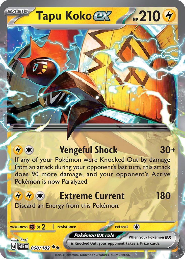 Tapu Koko ex 068/182 Paradox Rift