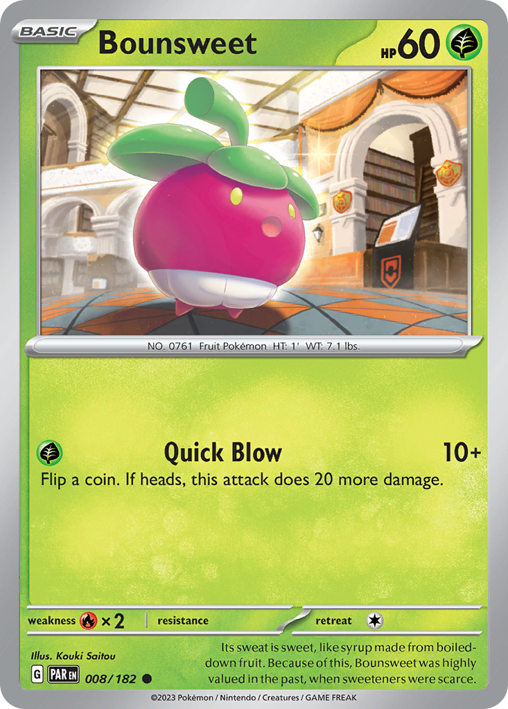Bounsweet 008/182 Paradox Rift