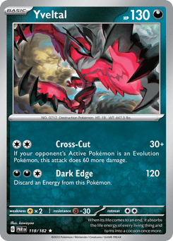 Yveltal 118/182 Paradox Rift
