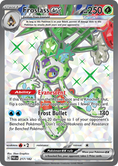 Froslass ex 217/182 Paradox Rift