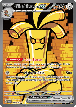 Gholdengo ex 252/182 Paradox Rift