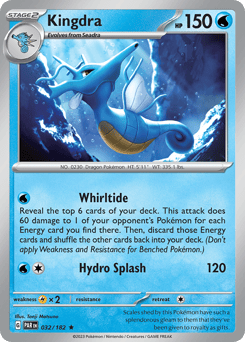 Kingdra 032/182 Paradox Rift
