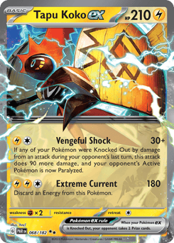 Tapu Koko ex 068/182 Paradox Rift