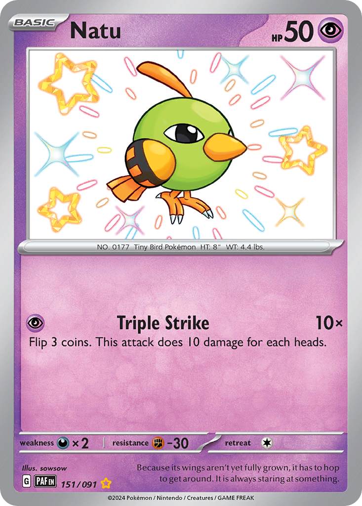 Natu 151/091 Paldean Fates