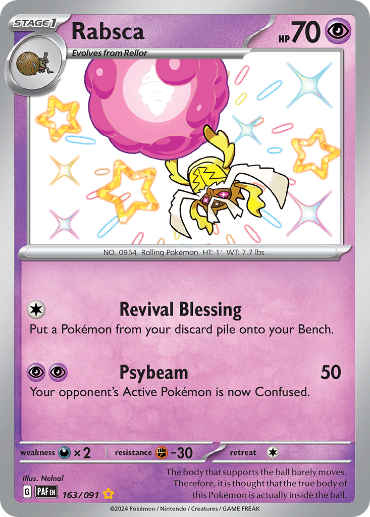 Rabsca 163/091 Paldean Fates