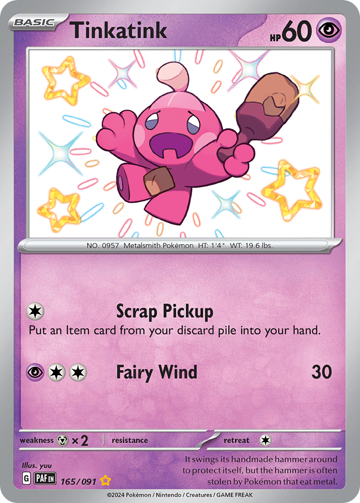Tinkatink 165/091 Paldean Fates
