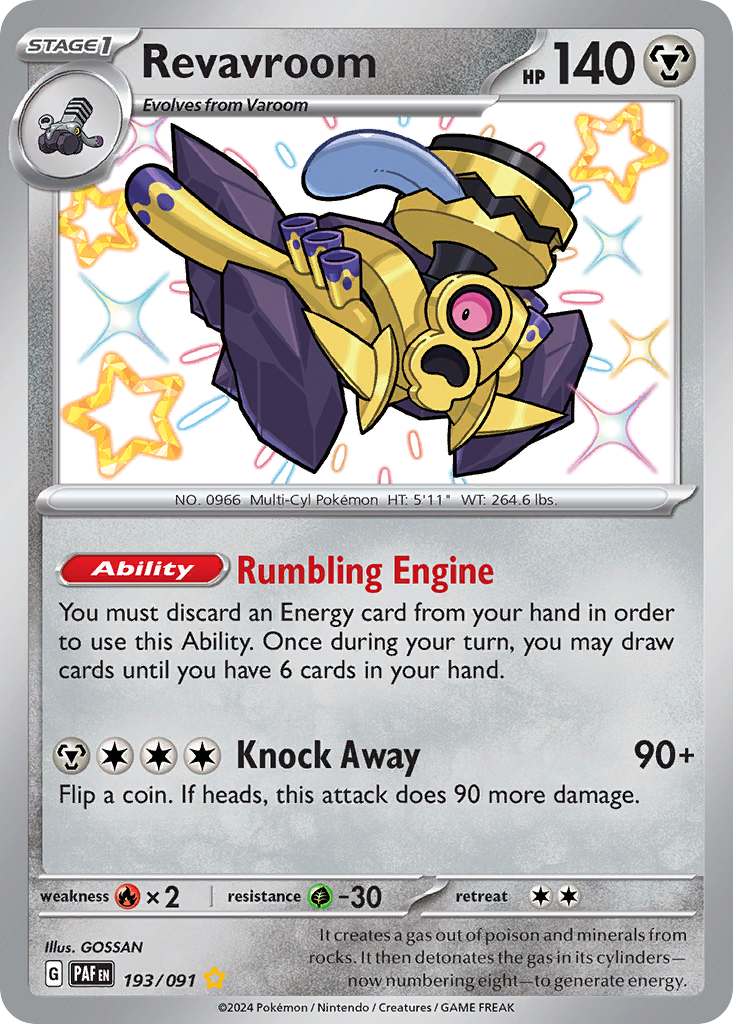 Revavroom 193/091 Paldean Fates