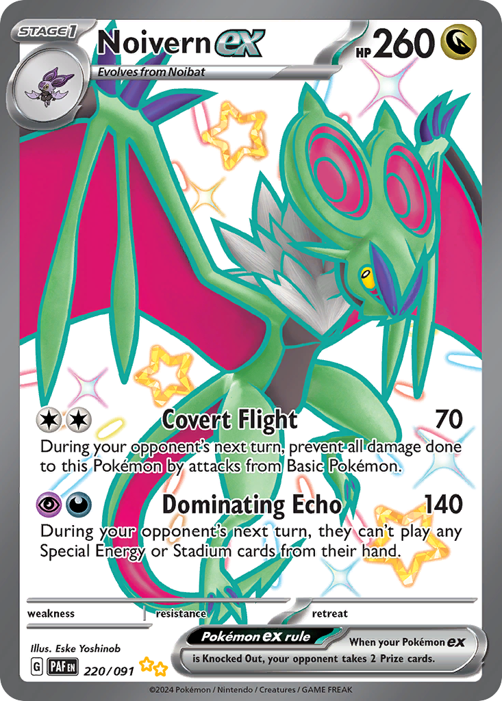 Noivern ex 220/091 Paldean Fates