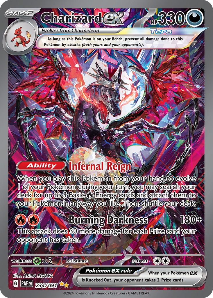 Charizard ex 234/091 Paldean Fates