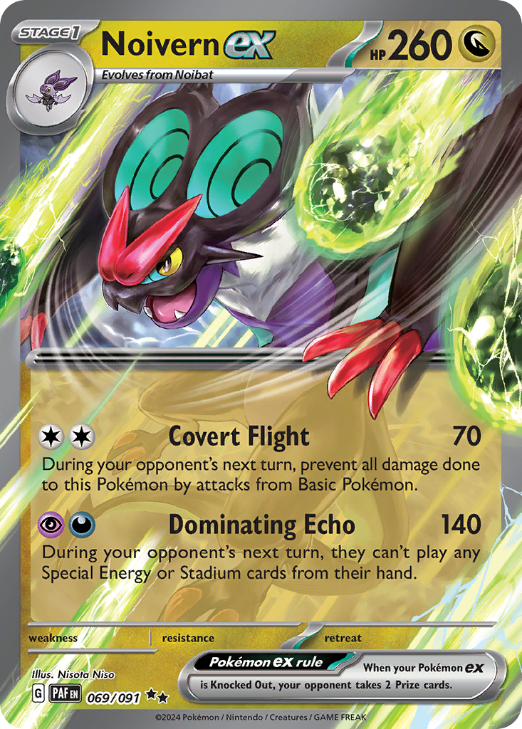 Noivern ex 069/091 Paldean Fates