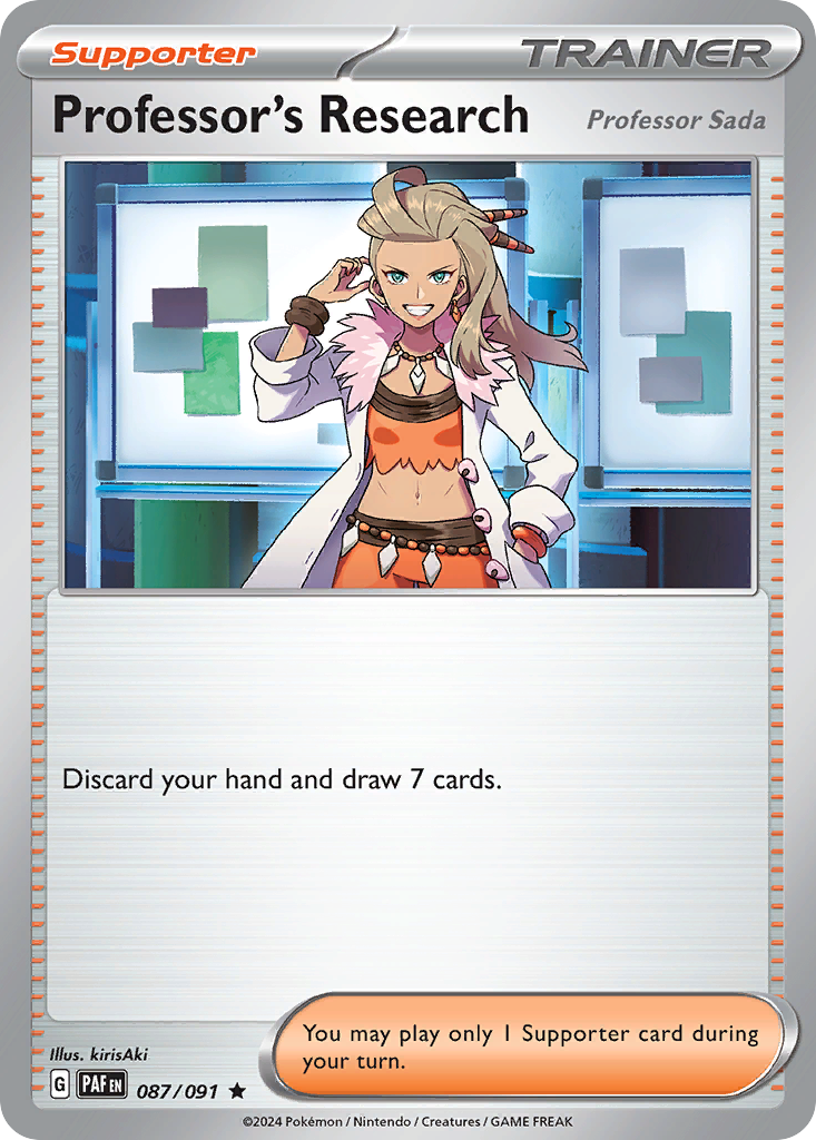 Professor's Research 087/091 Paldean Fates