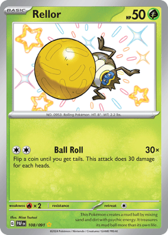 Rellor 108/091 Paldean Fates