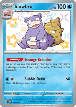 Slowbro 117/091 Paldean Fates