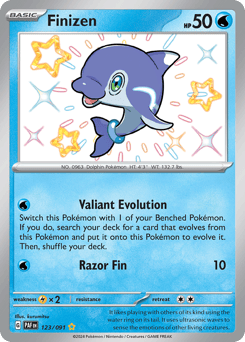 Finizen 123/091 Paldean Fates
