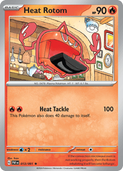 Heat Rotom 013/091 Paldean Fates
