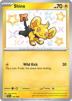 Shinx 135/091 Paldean Fates