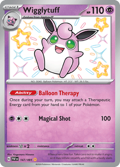 Wigglytuff 147/091 Paldean Fates