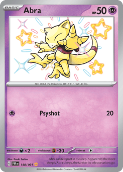 Abra 148/091 Paldean Fates