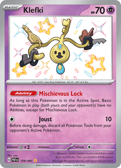 Klefki 159/091 Paldean Fates