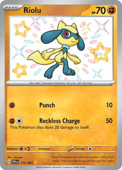 Riolu 173/091 Paldean Fates