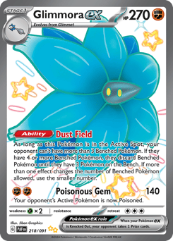 Glimmora ex 218/091 Paldean Fates