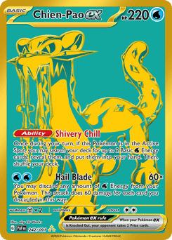 Chien-Pao ex 242/091 Paldean Fates