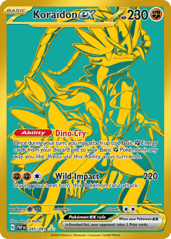 Koraidon ex 245/091 Paldean Fates
