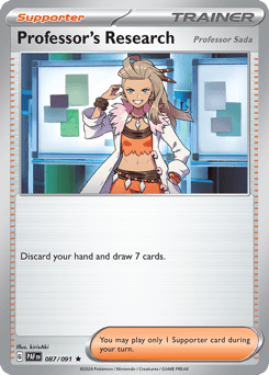 Professor's Research 087/091 Paldean Fates