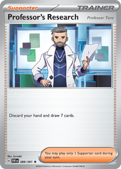 Professor's Research 088/091 Paldean Fates