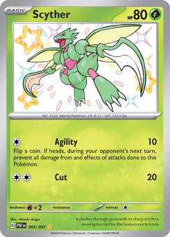 Scyther 095/091 Paldean Fates