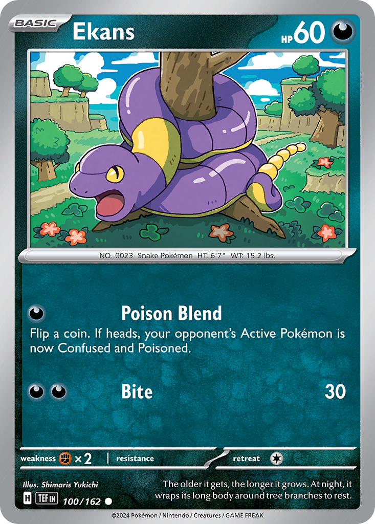Ekans 100/162 Temporal Forces